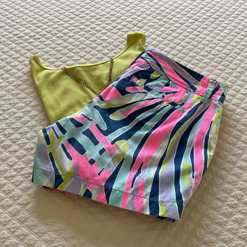 Lilly Pulitzer Indigo Sea Dreaming Callahan Shorts